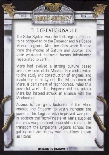 The Great Crusade II